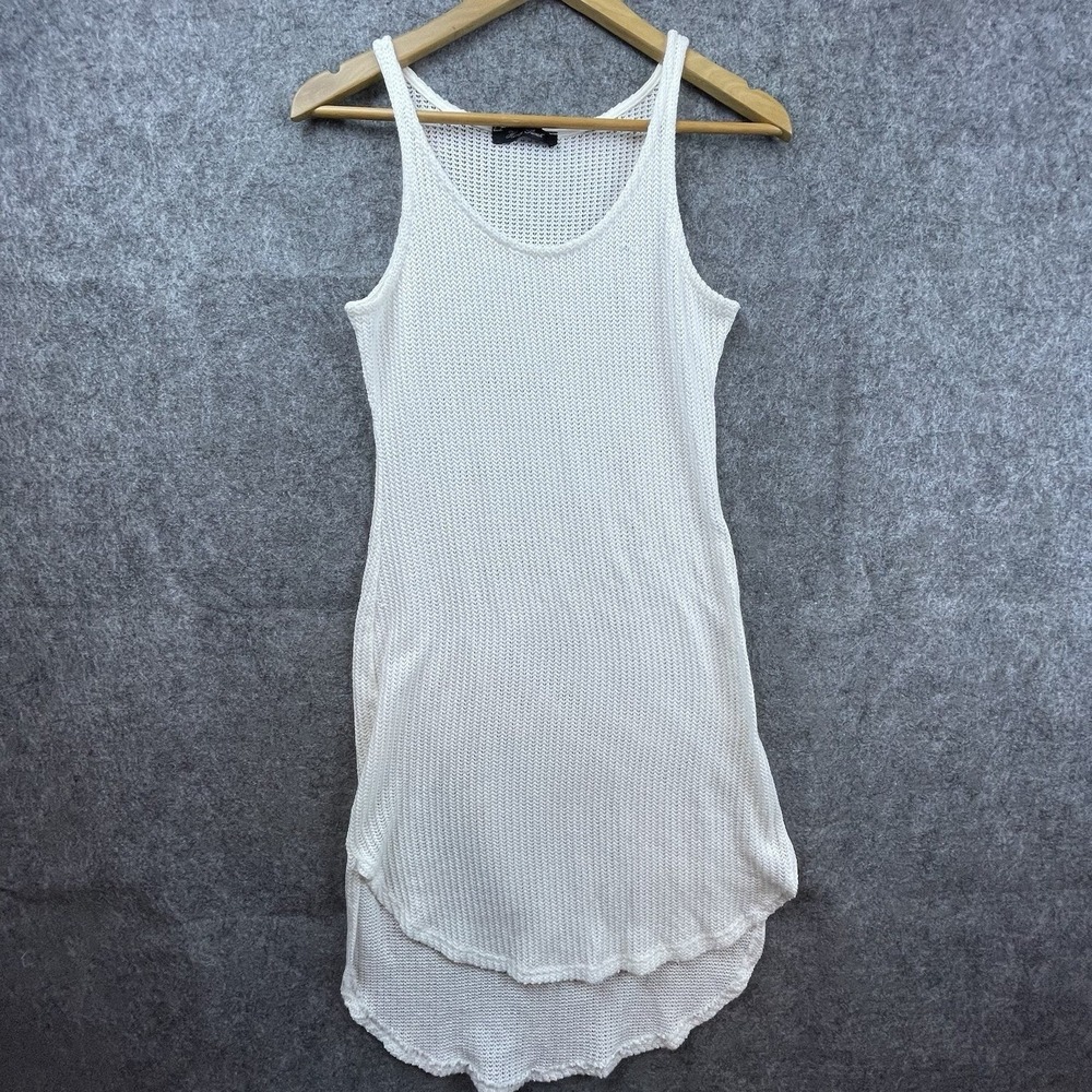 Honey Punch Dress Womens Small White Beach Coverup Festival Resort‎ Minimalist